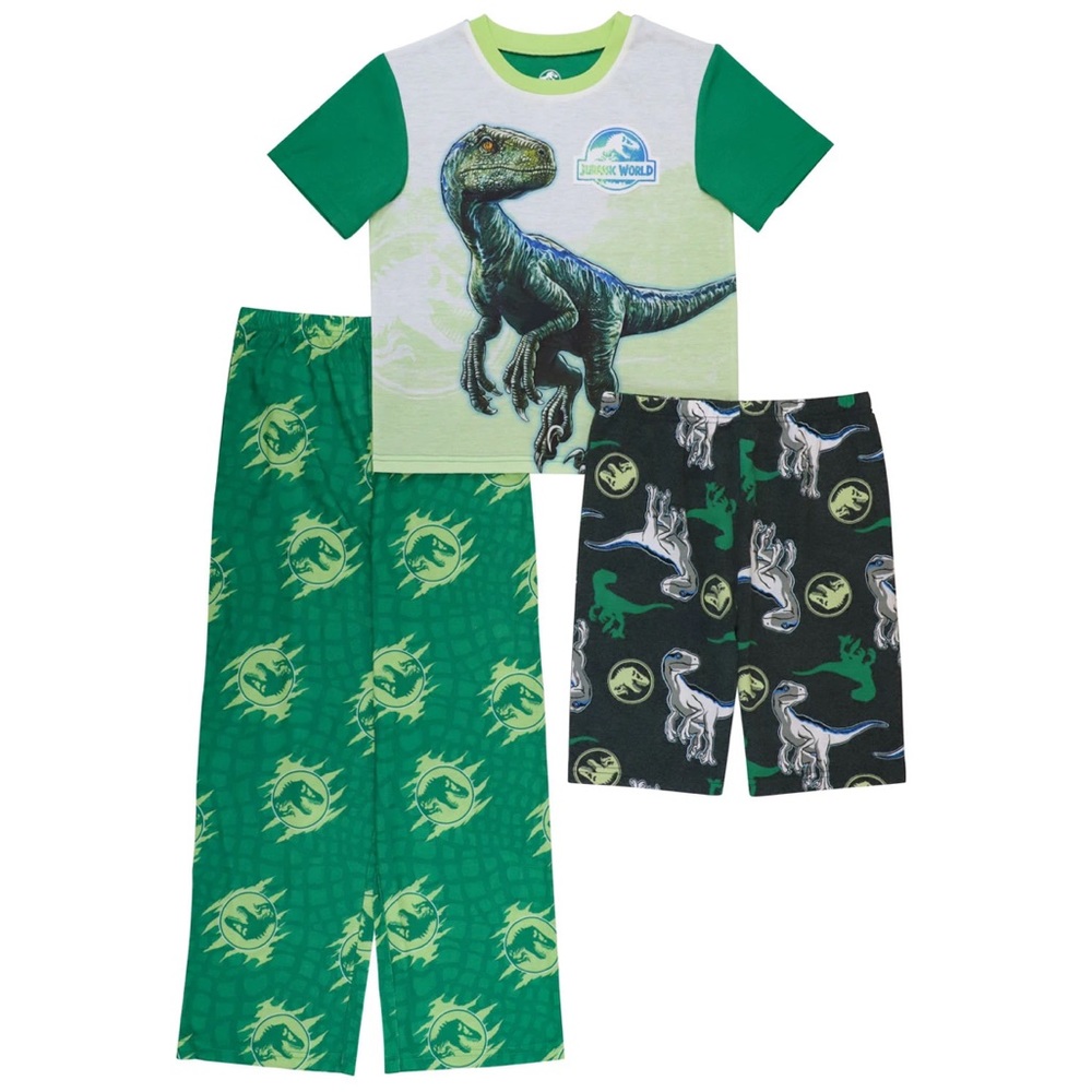 Three piece pajama set Jurassic World